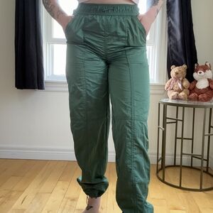 Wild Fable Green Parachute Pants/Joggers